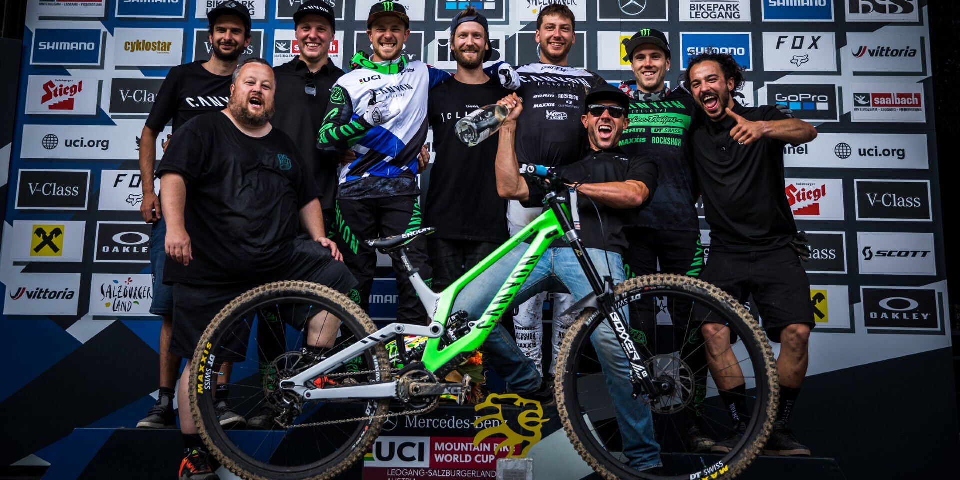 Troy Brosnan wins at Leogang Downhill World Cup 2021