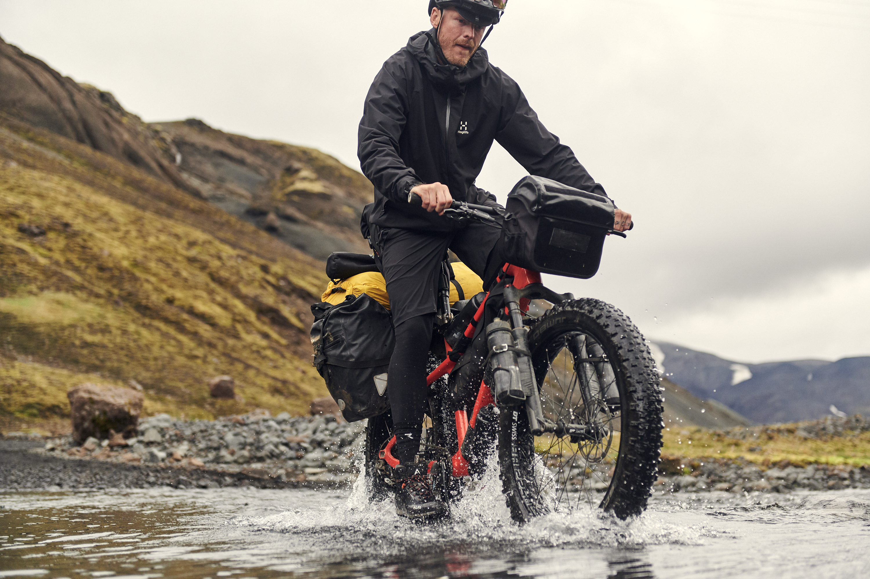 fat bikes exceed in deep mud, sand and snow