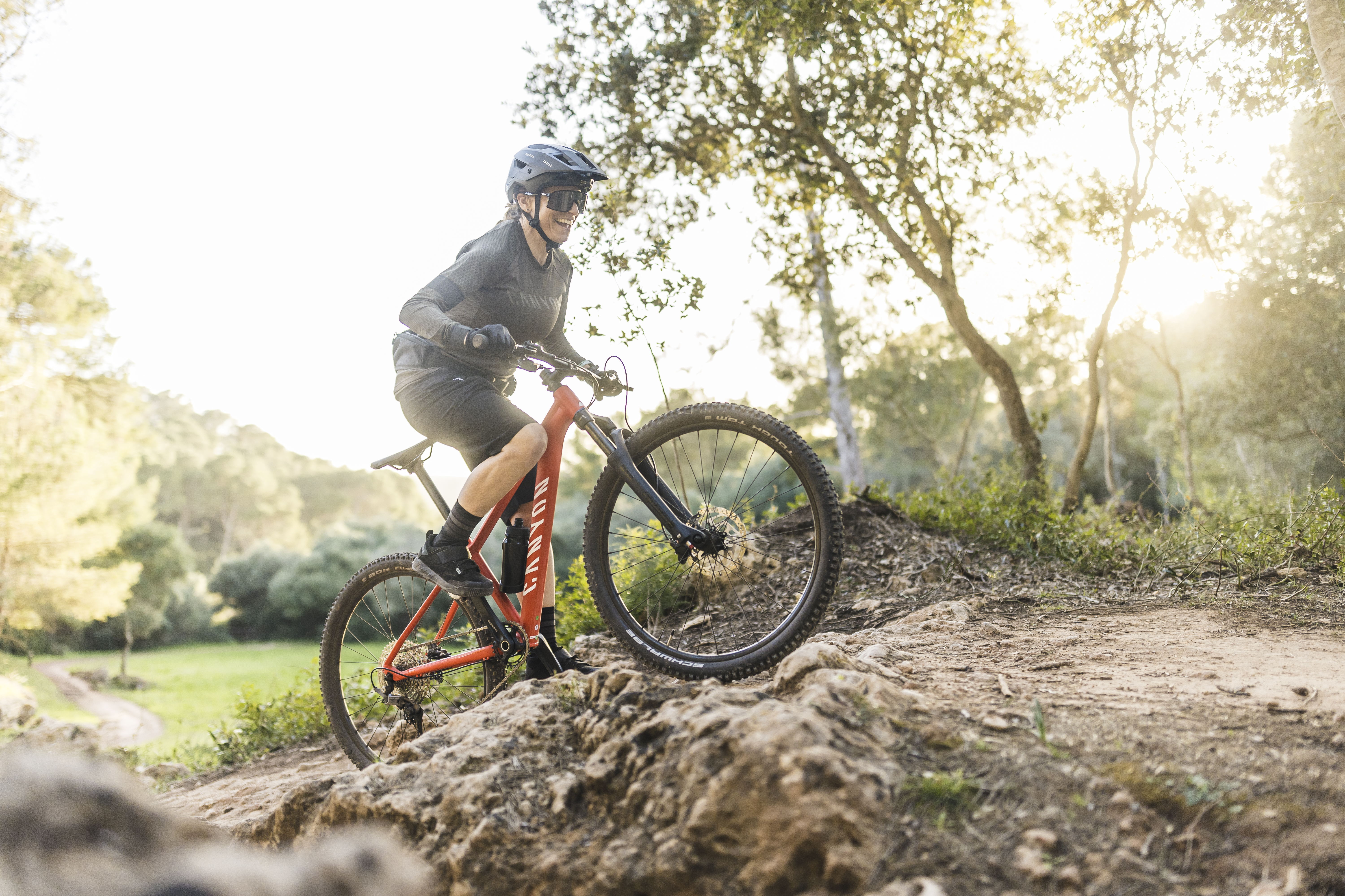 Hardtails are built for the rougher terrain