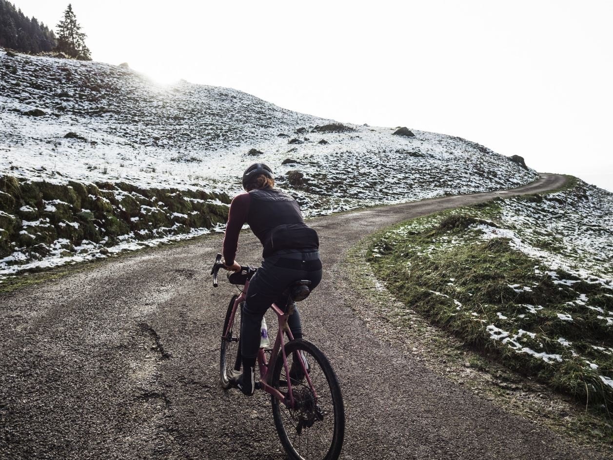 Use the right gear and maintain your bike for a safe winter ride